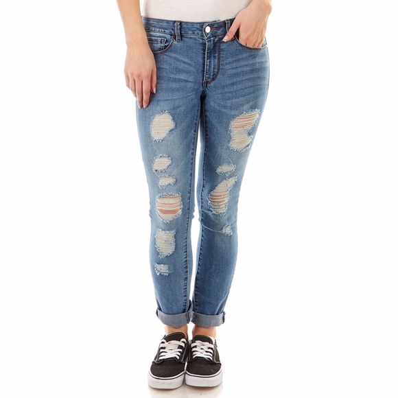 bebe Denim - Bebe ripped skinny jean